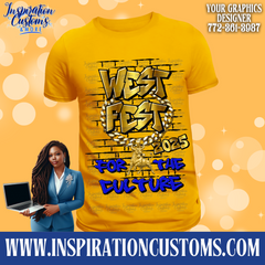 West Fest 2025 “For the Culture” Graffiti Edition Tee