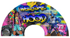 Welcome to Our Hood – Custom Clack Fan | Northwestern Class of ‘99