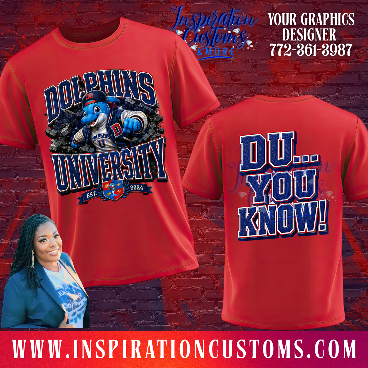SCHOOL SPIRIT SHIRT- HBCU STYLE