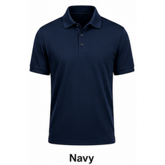 POLO SHIRT WITH SCHOOL LOGO ADDED- PROVIDED BY  US