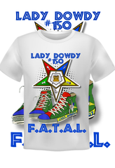 LADY DOWDY #150 CHAPTER T SHIRT- SNEAKERS