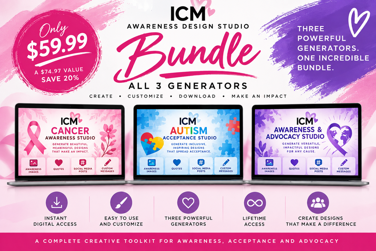ICM Awareness Design Studio Bundle - All 3 Generators